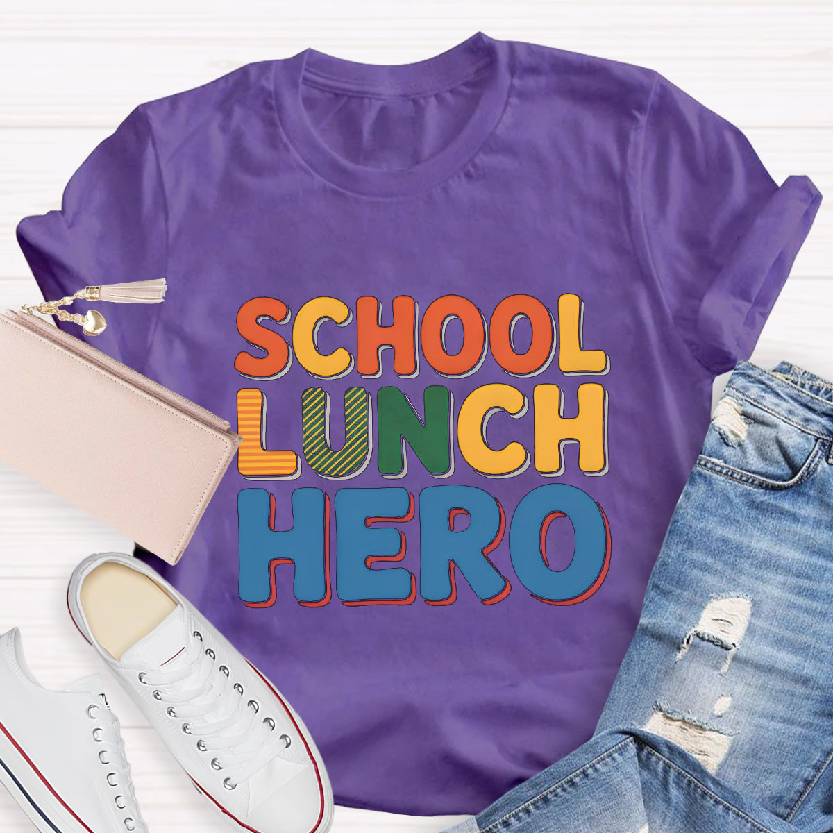 School Lunch Hero T-shirt