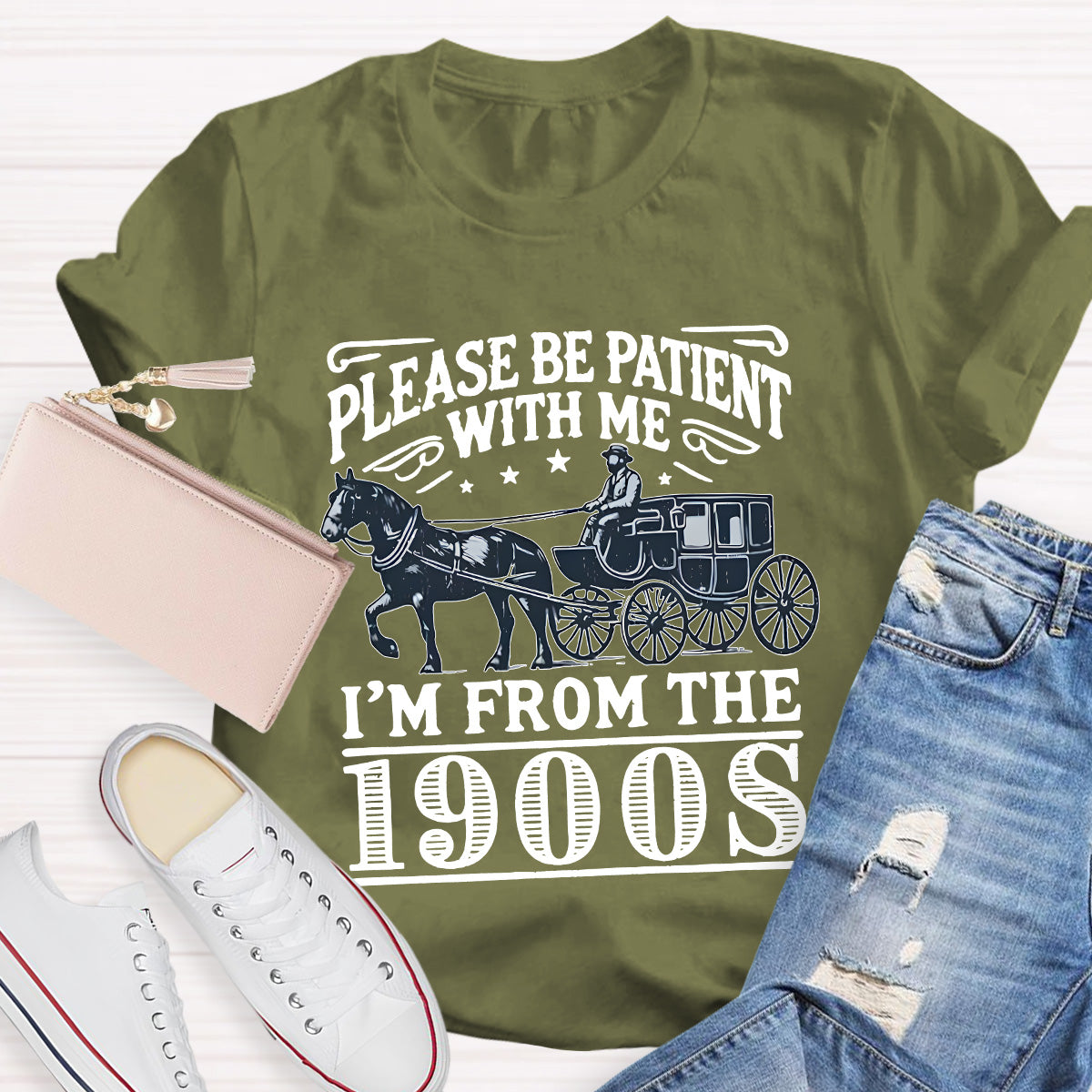 Please Be Patient With Me Teacher T-Shirt