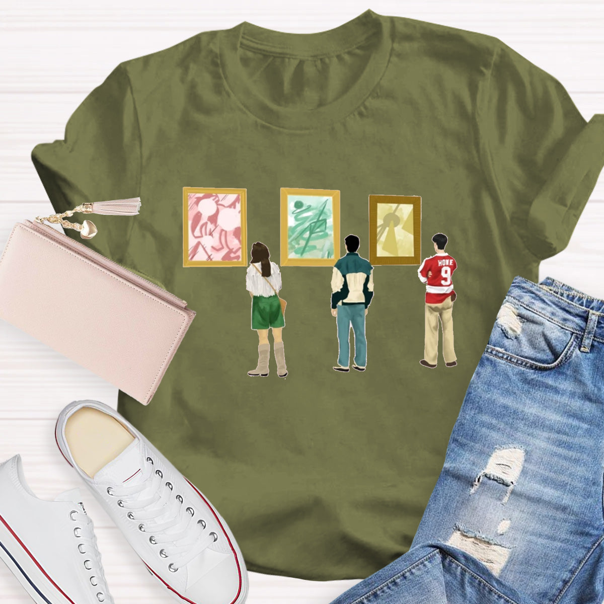 Enjoy Life Art Exhibition T-Shirt