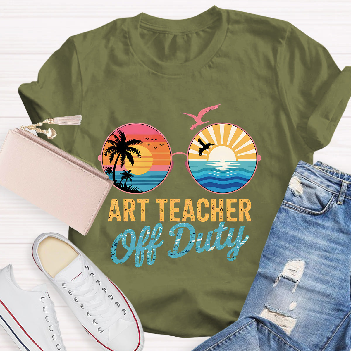 Art Teacher Off Duty T-Shirt