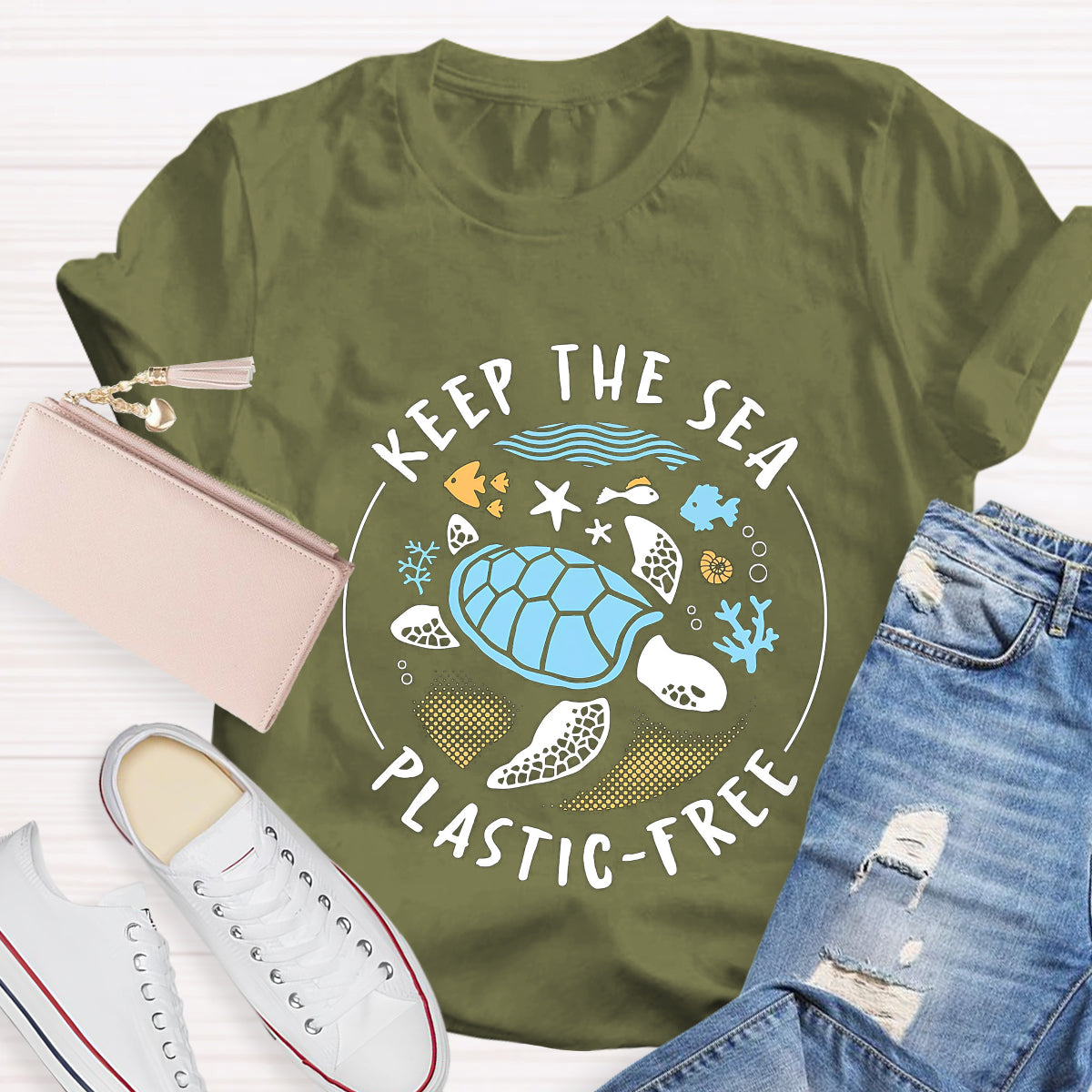 Keep The Sea Plastic Free T-Shirt