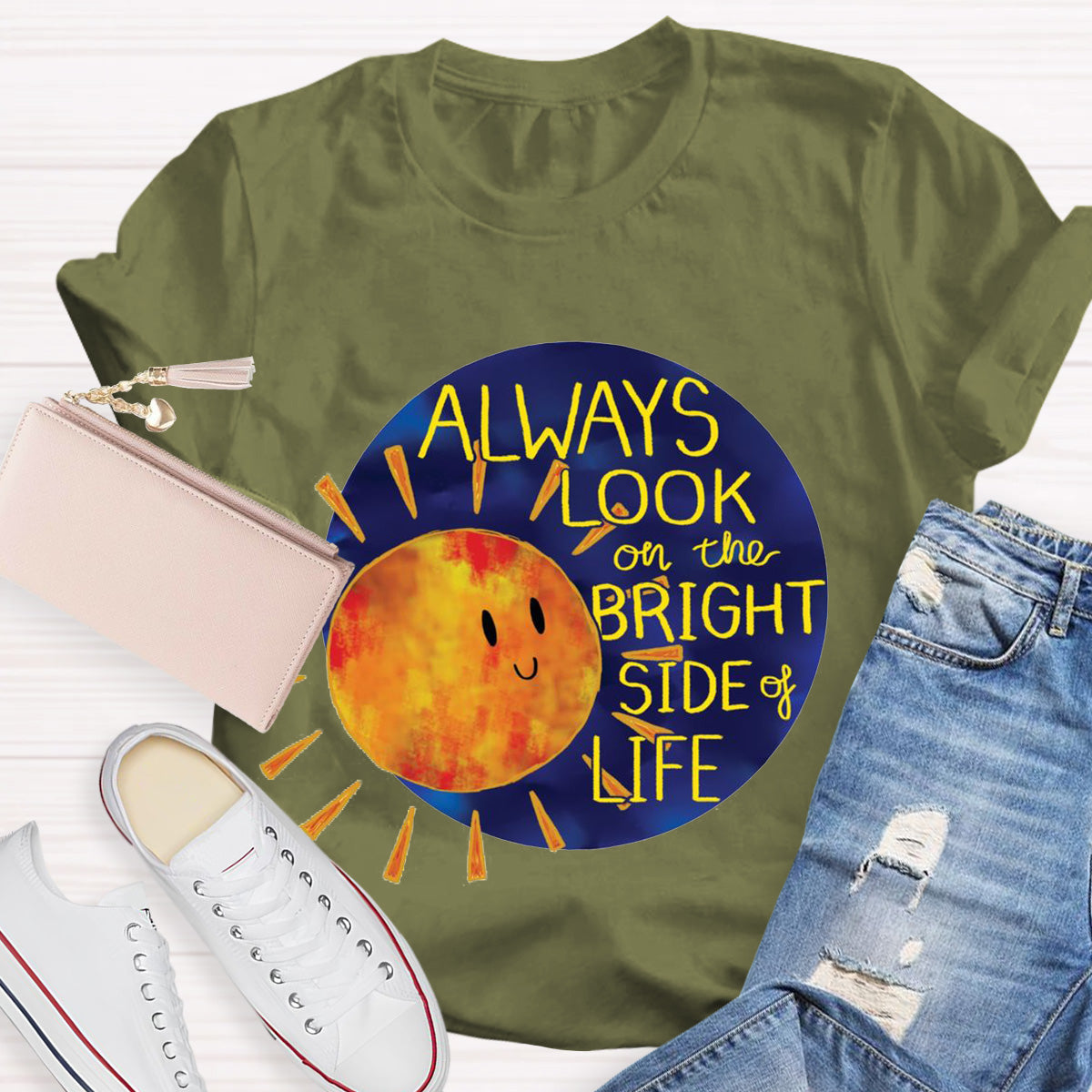 Always Look On The Bright Side Of Life Teacher T-Shirt
