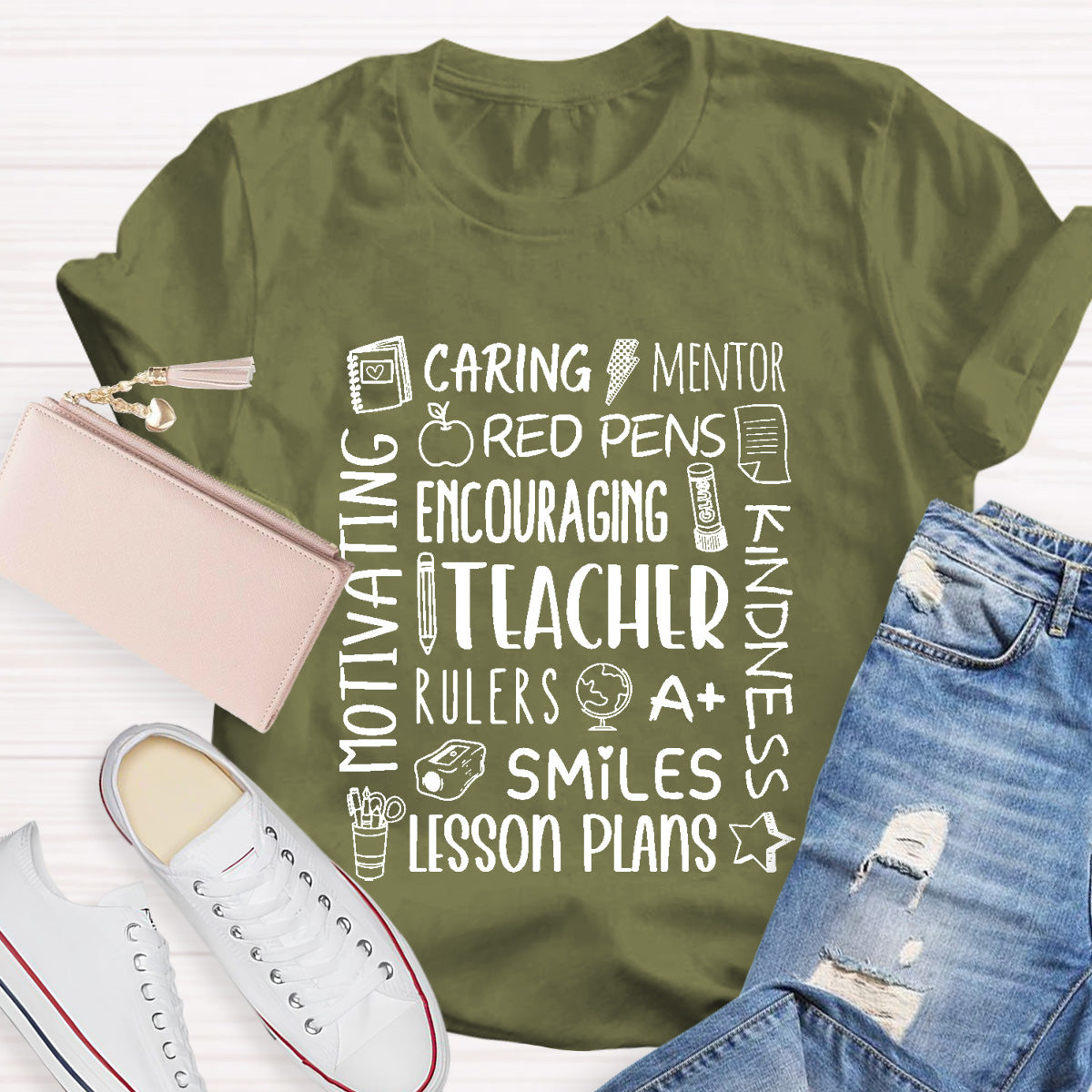 Teacher Encouraging Motivating T-Shirt