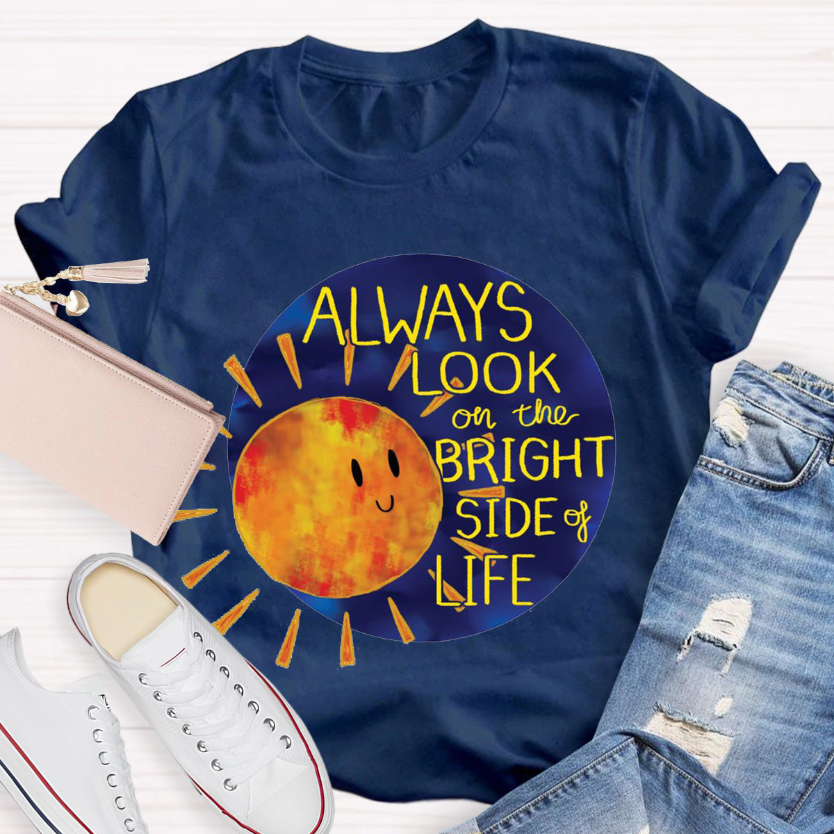 Always Look On The Bright Side Of Life Teacher T-Shirt