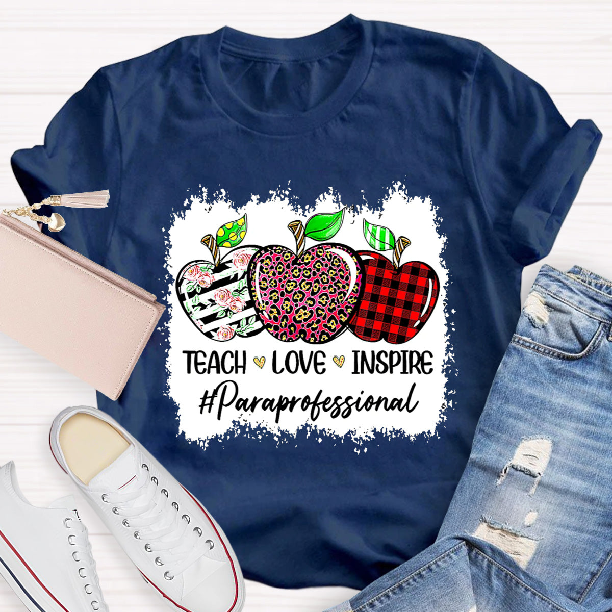 Each Love Inspire Paraprolessional Teacher T-Shirt