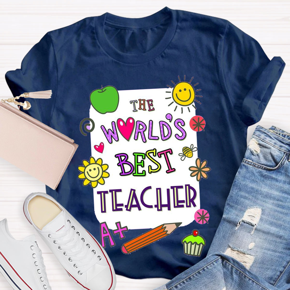 The Word's Best Teacher T-Shirt