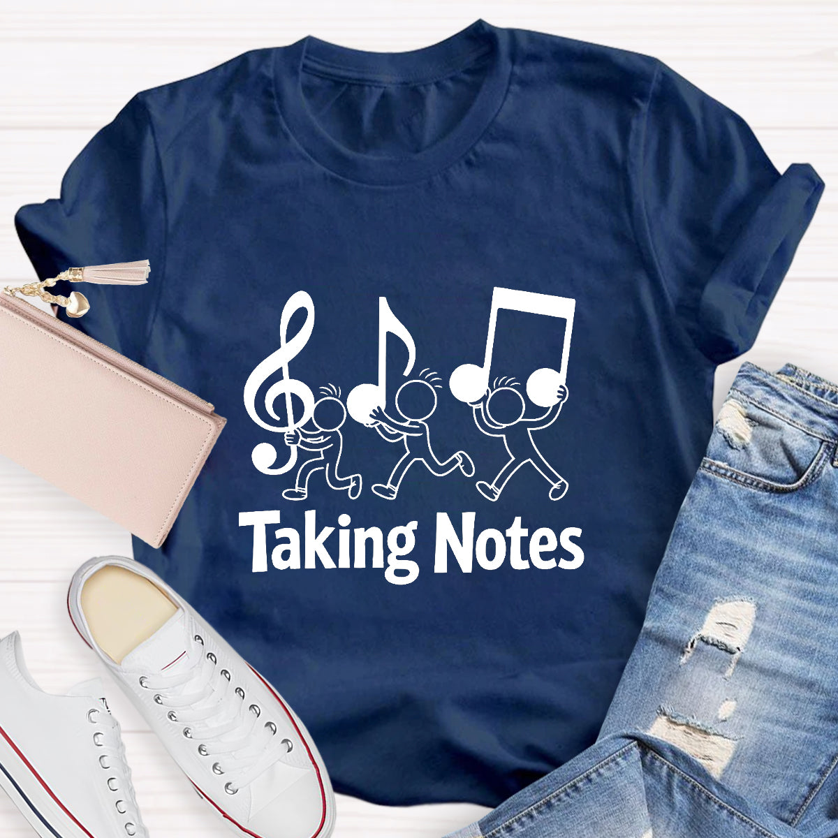Taking Notes Music Teacher T-Shirt