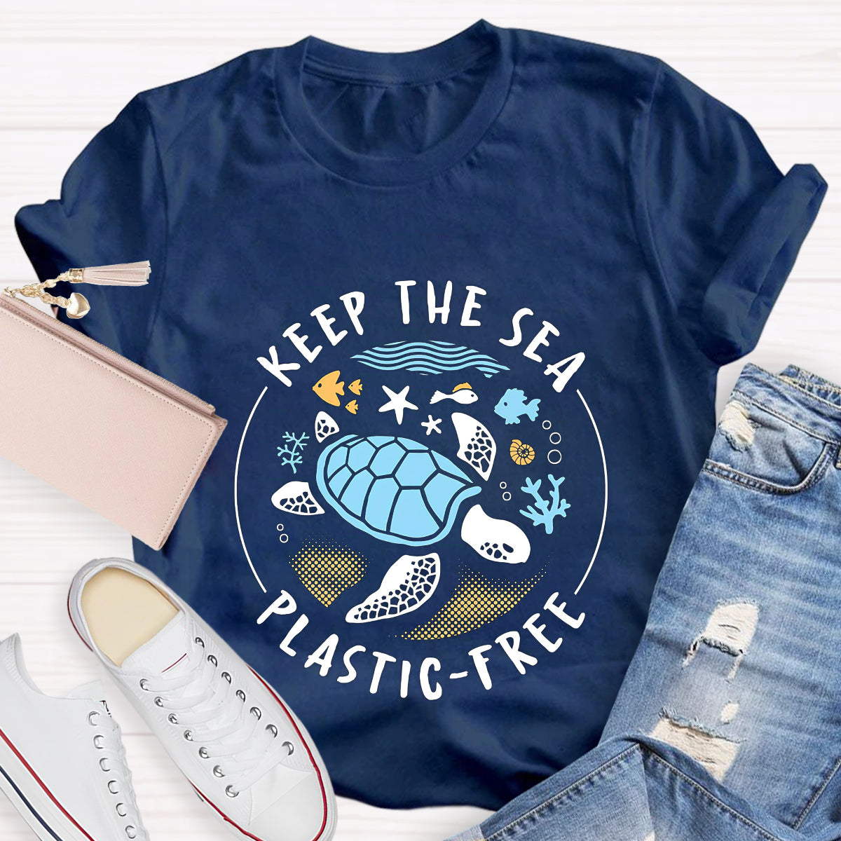 Keep The Sea Plastic Free T-Shirt
