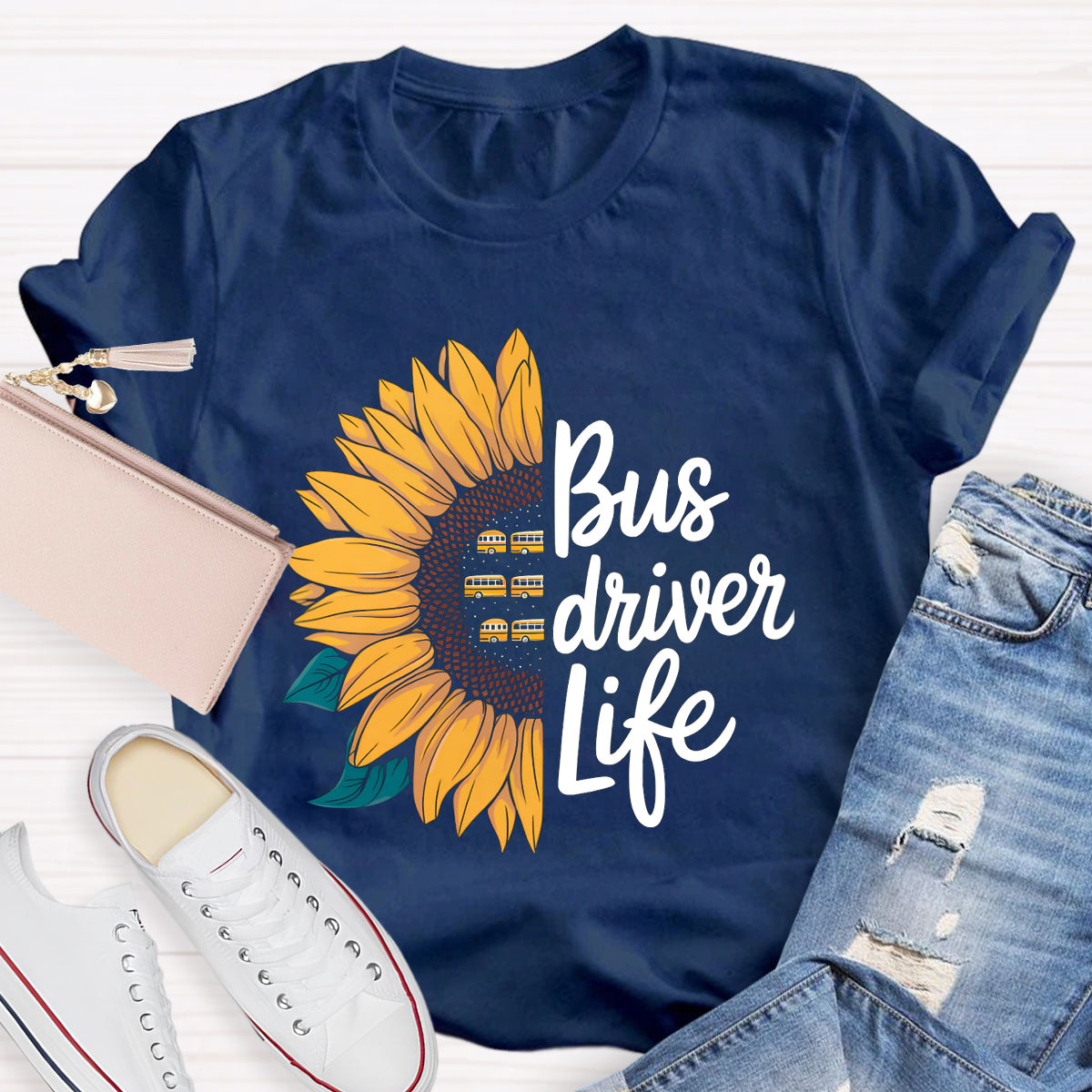 Bus Driver Life Teacher T-Shirt