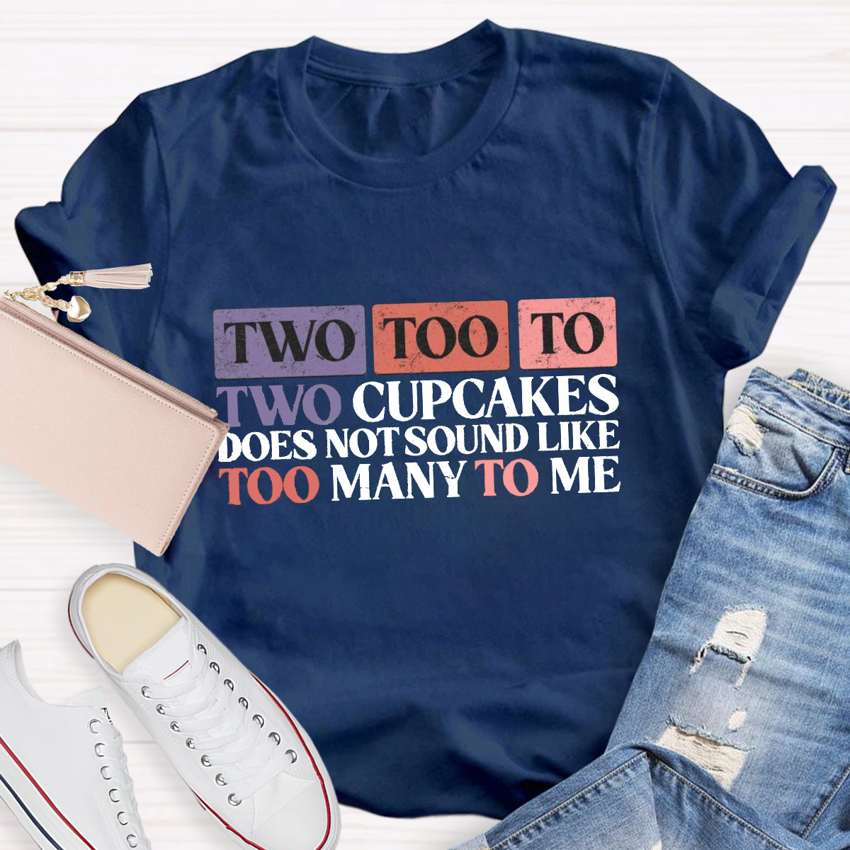 Two Too To Grammar English Teacher T-Shirt