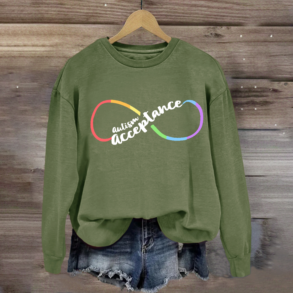 Autism Acceptance Special Education Sweatshirt
