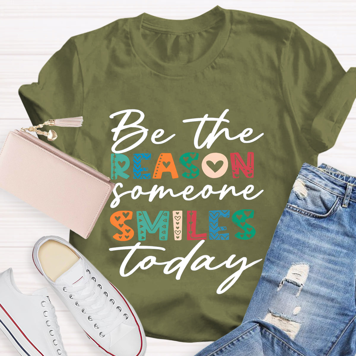 Be The Reason Someone Smiles Today T-Shirt