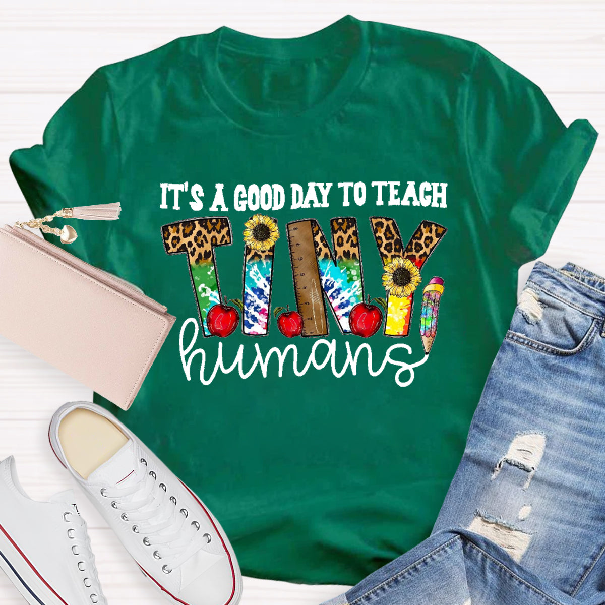 It's A Good Day To Teach Tiny Humans Leopard T-Shirt