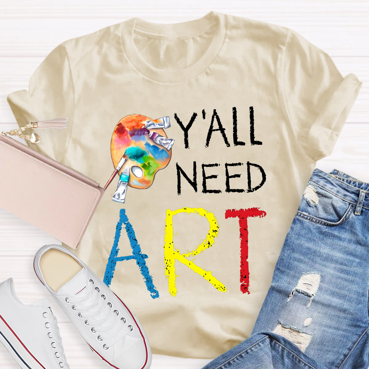 Y'll Need Art Teacher T-Shirt