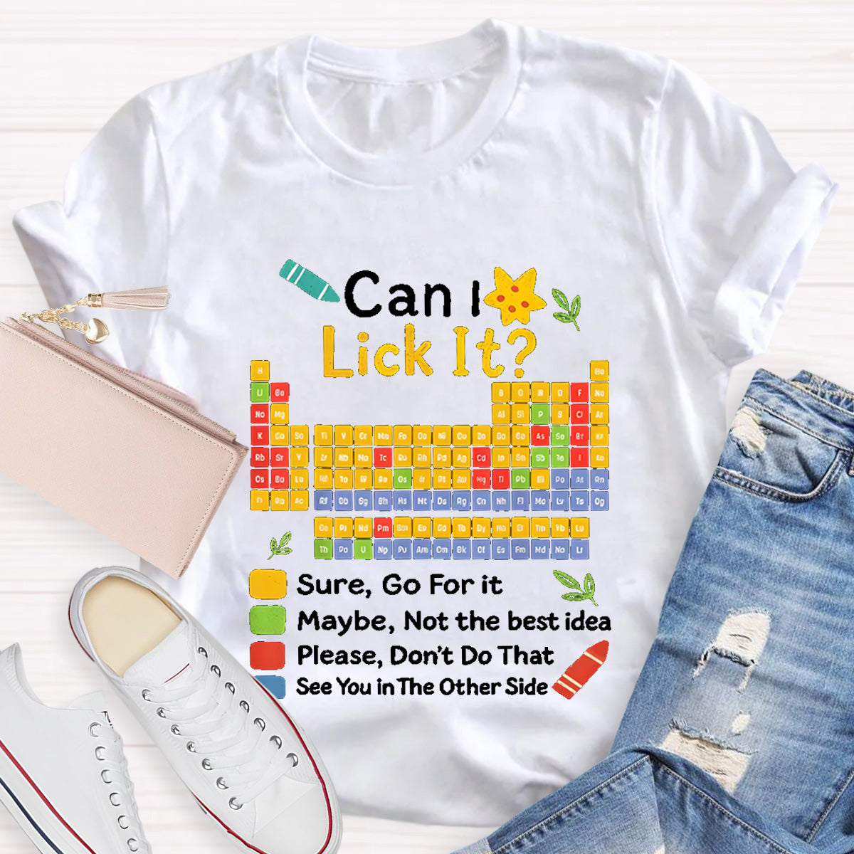 Can I Lick It Teacher T-Shirt