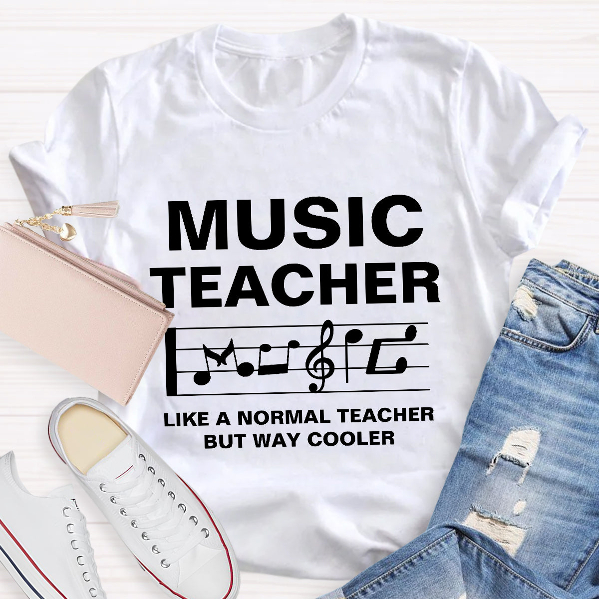 Music Teacher Like A Normal Teacher T-Shirt