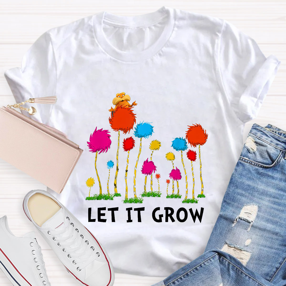 Let It Grow Teacher T-Shirt