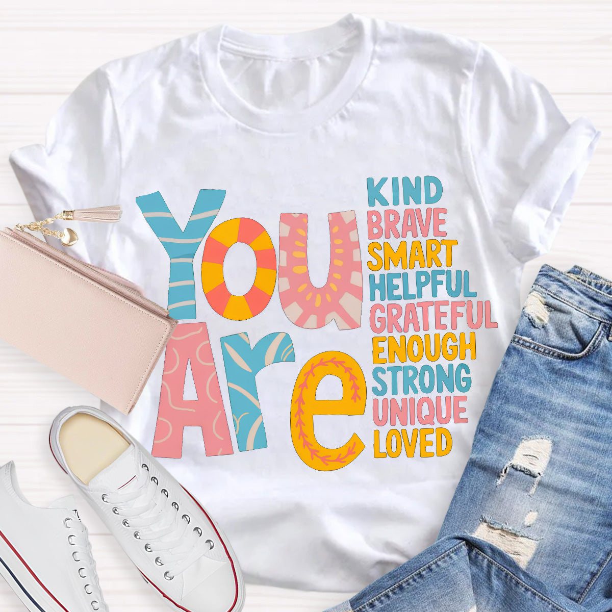 You Are Unique Strong Teacher T-Shirt