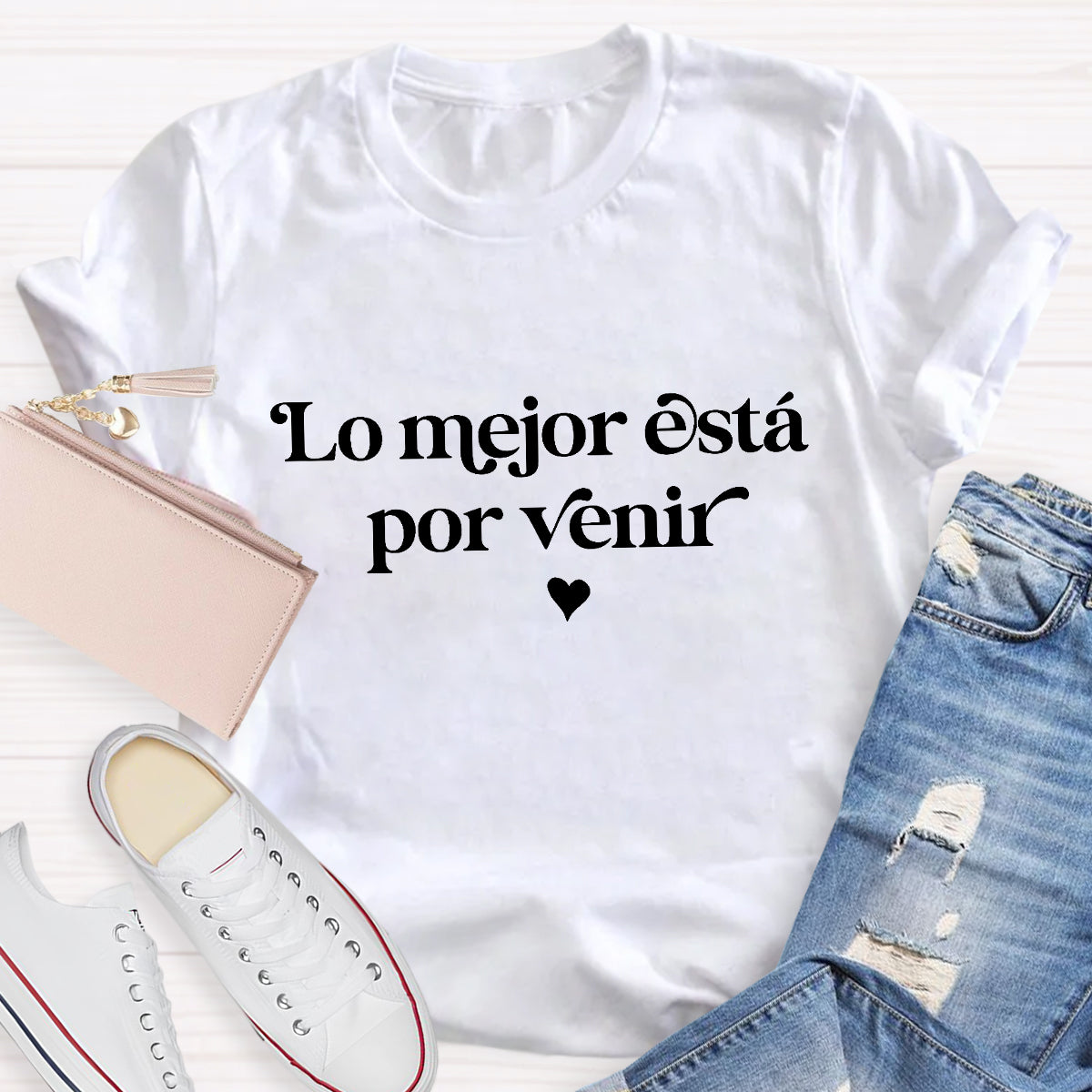 Lo Mejor Está Por Venir Spanish Teacher T-Shirt