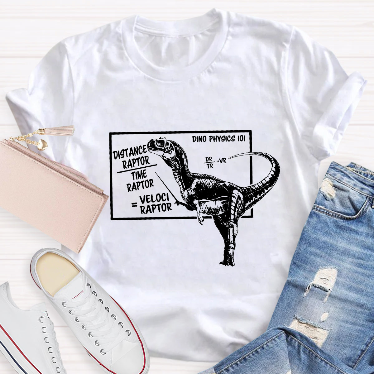 Dino Physics Teacher T-Shirt