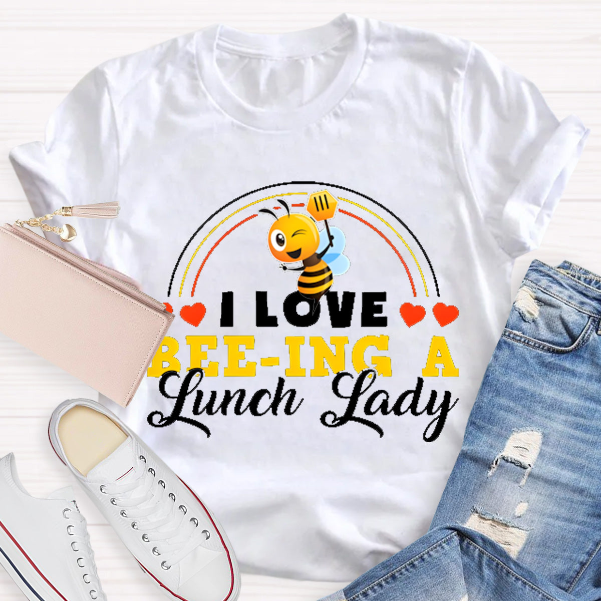 I Love Being A Lunch Lady T-Shirt