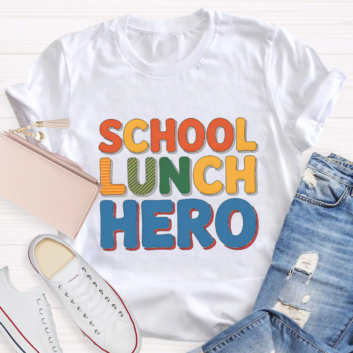 School Lunch Hero T-shirt
