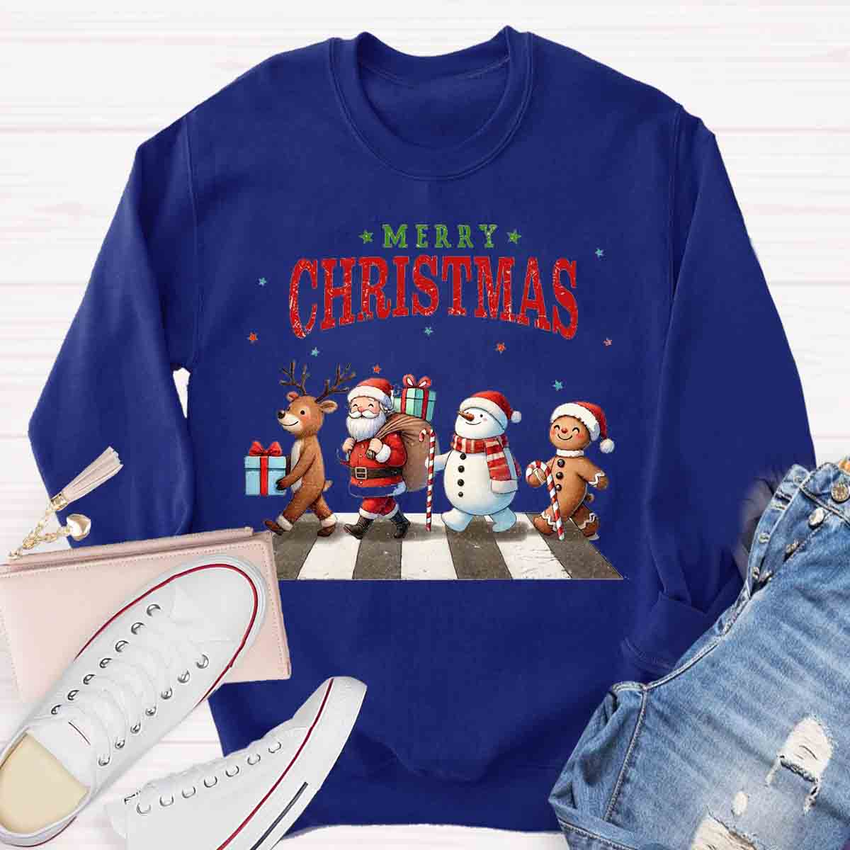 Merry Christmas Santa Claus Sweatshirt