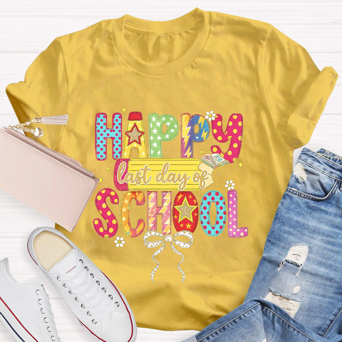 Happy Last Day Of School Teacher T-Shirt