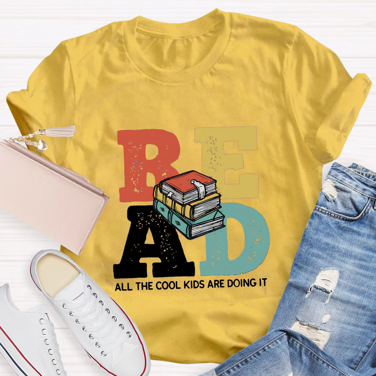 Read All The Cool Kids Are Doing It T-Shirt