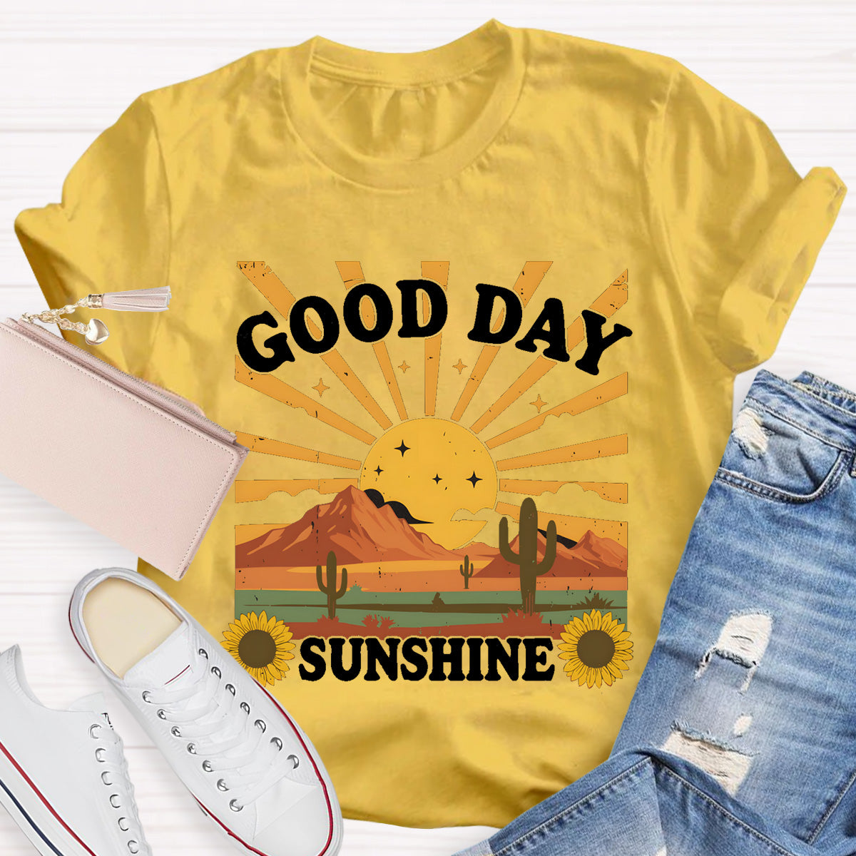 Good Day Sunshine Teacher T-Shirt