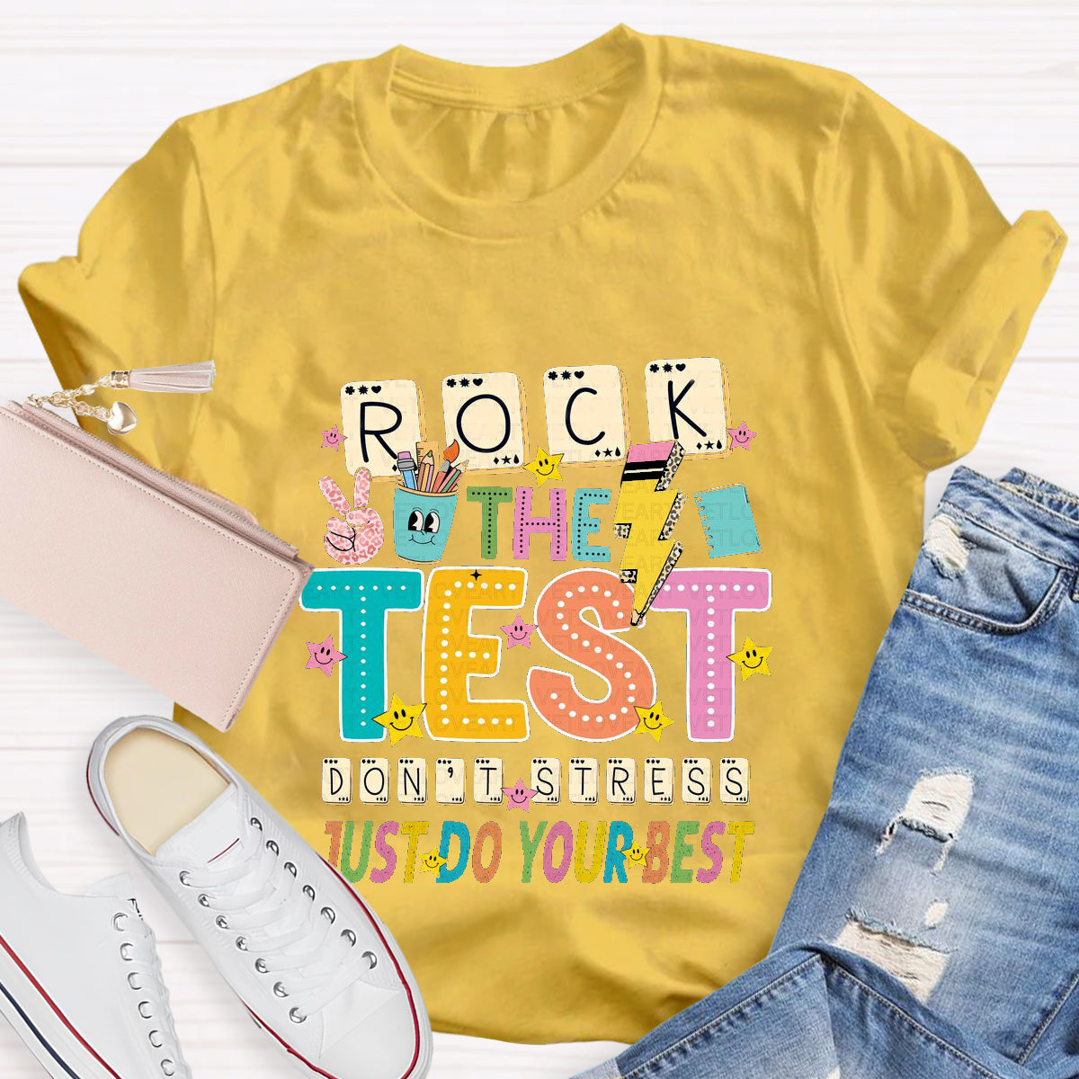 Rock The Test Just Do Your Best T-Shirt