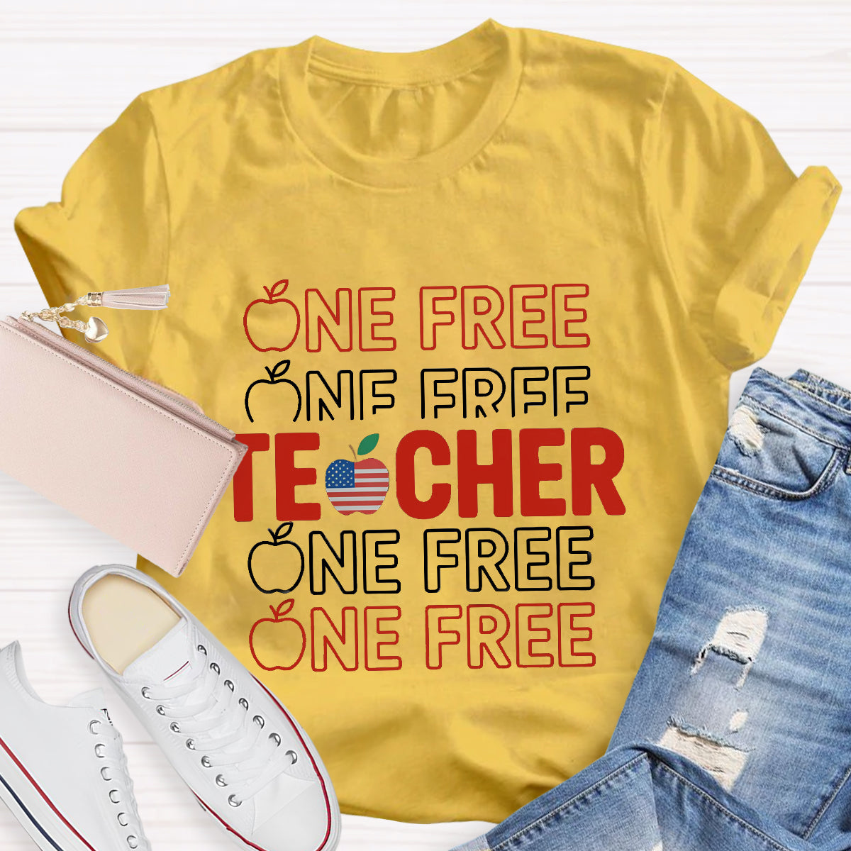 One Free Teacher T-Shirt