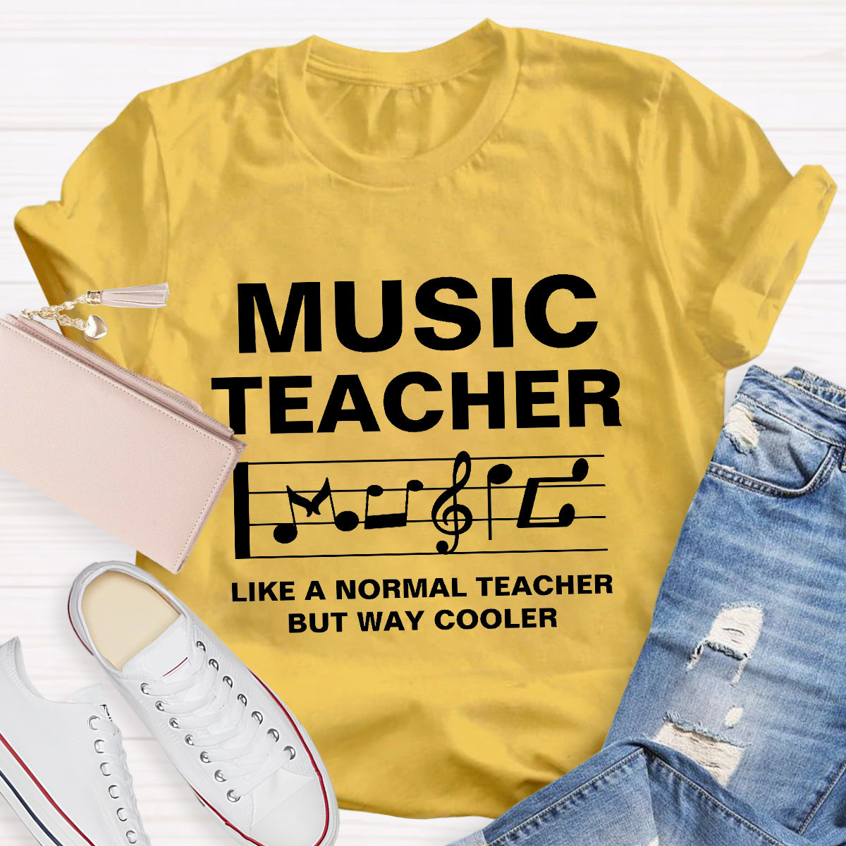 Music Teacher Like A Normal Teacher T-Shirt
