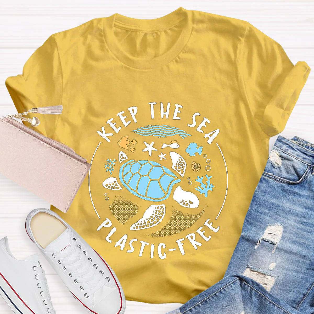 Keep The Sea Plastic Free T-Shirt