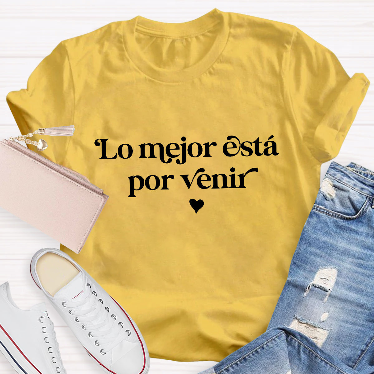 Lo Mejor Está Por Venir Spanish Teacher T-Shirt