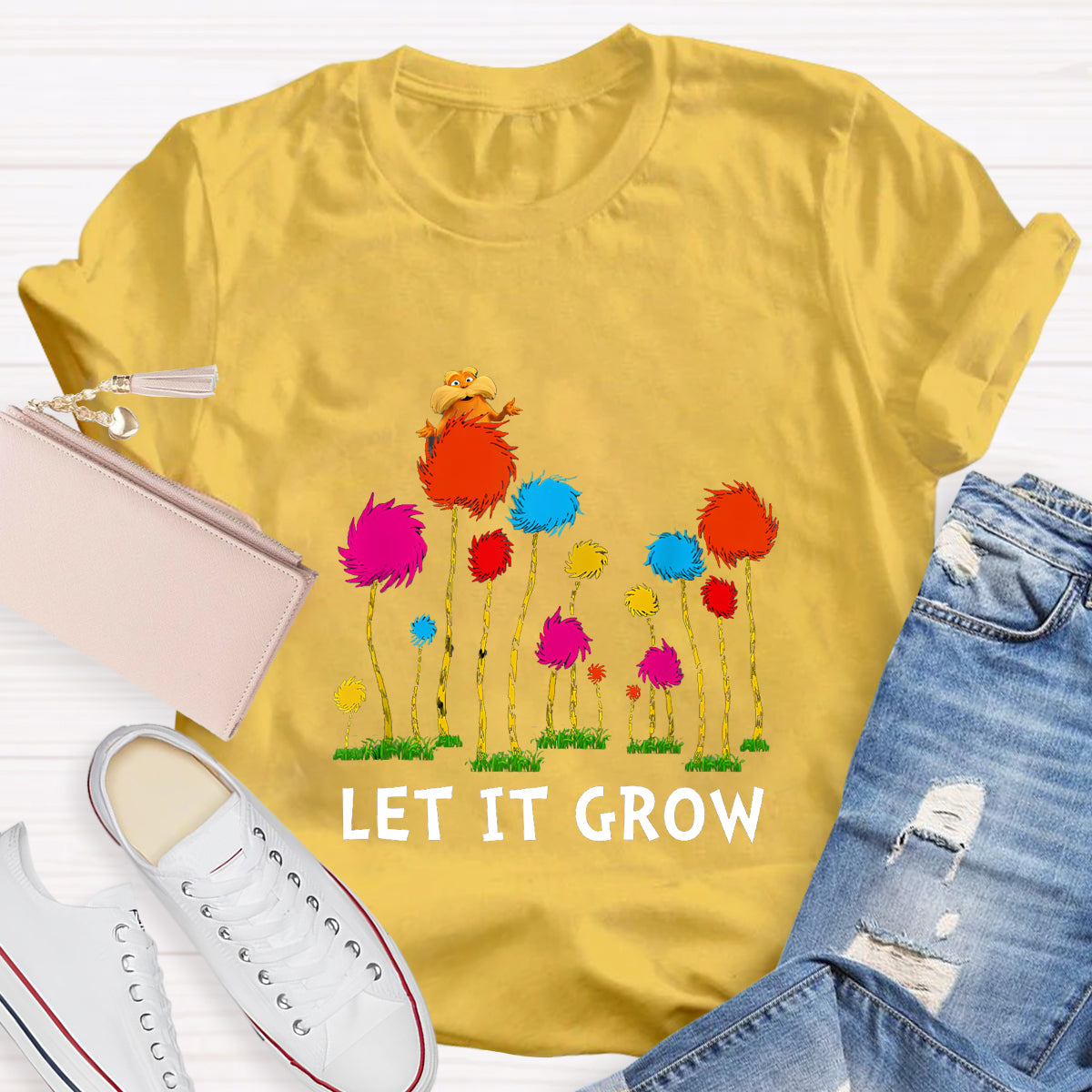 Let It Grow Teacher T-Shirt