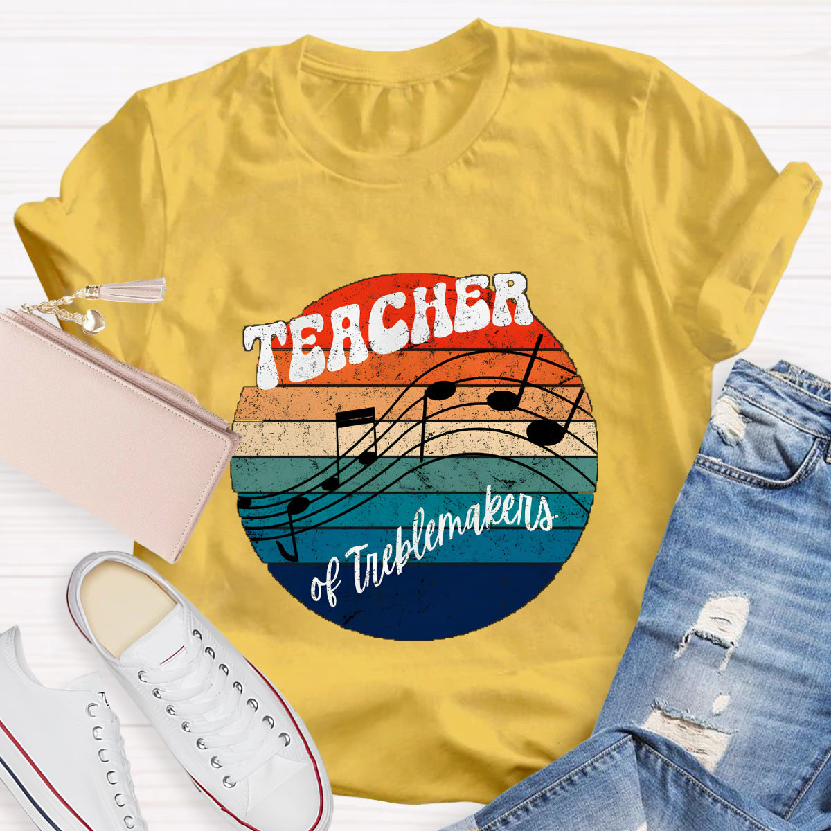 Teacher Black Note Teacher T-Shirt