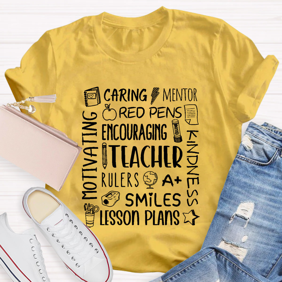 Teacher Encouraging Motivating T-Shirt