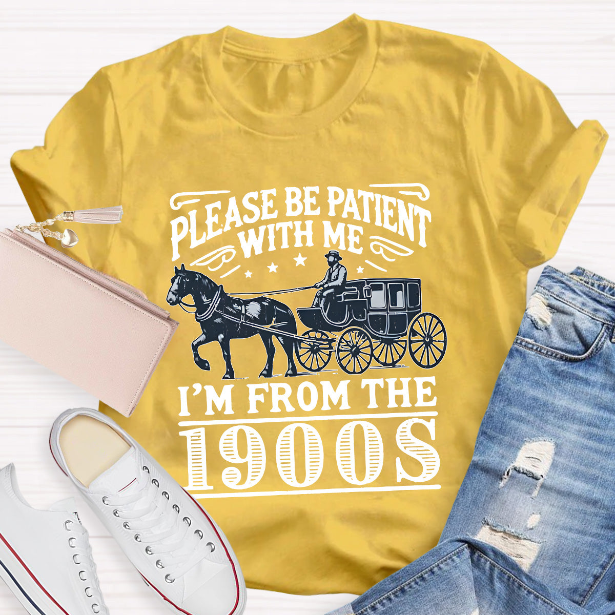 Please Be Patient With Me Teacher T-Shirt