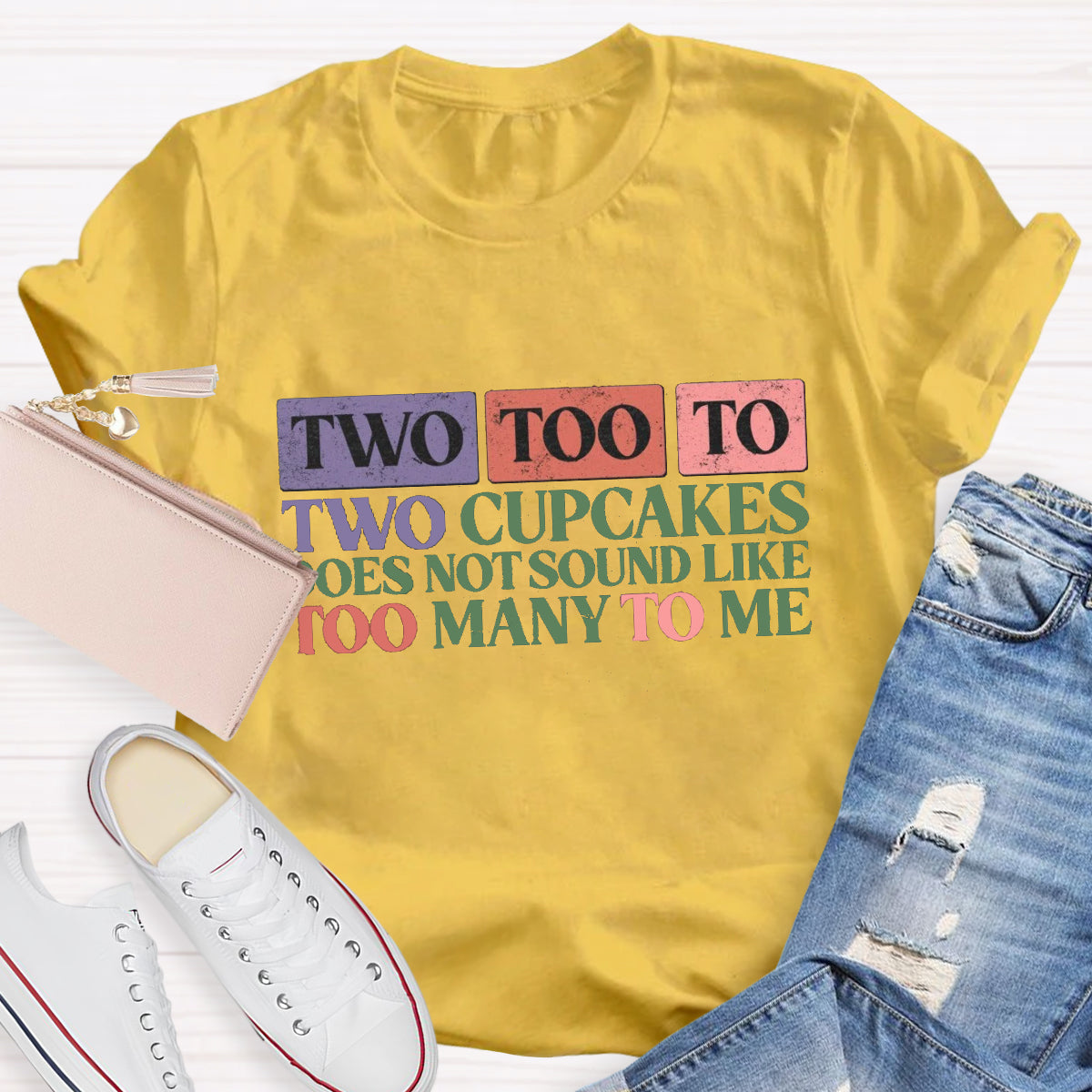 Two Too To Grammar English Teacher T-Shirt