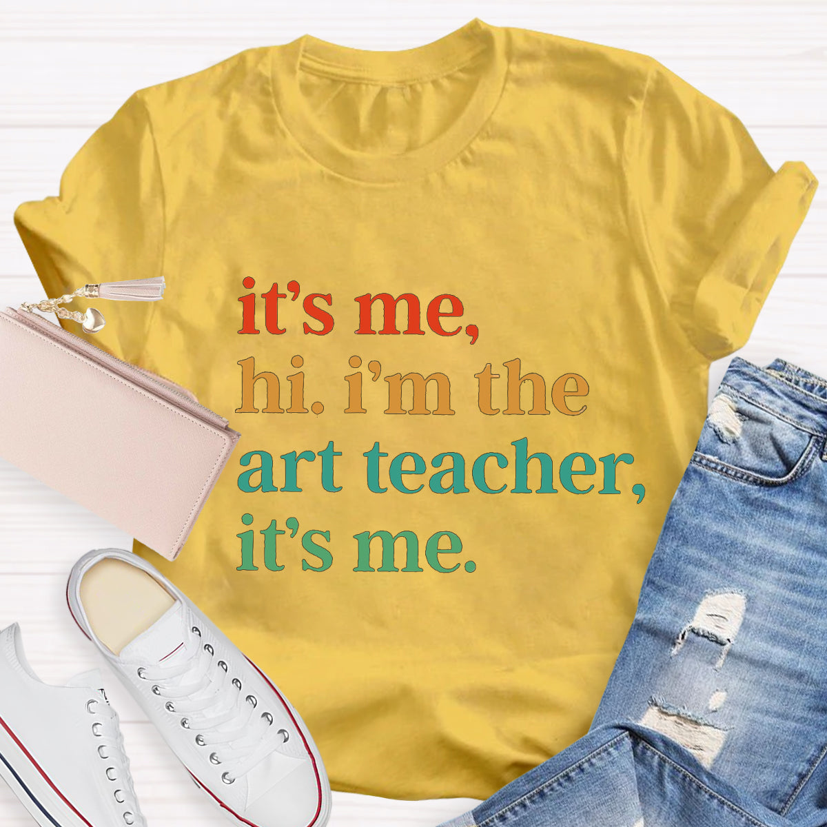 It's Me Hi I'm The Art Teacher T-Shirt