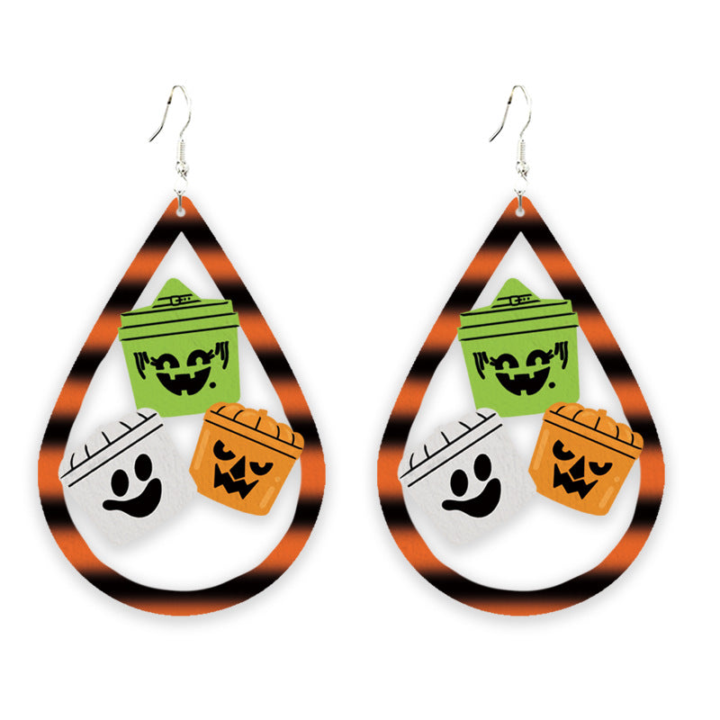 Halloween Cute Ghost Earrings