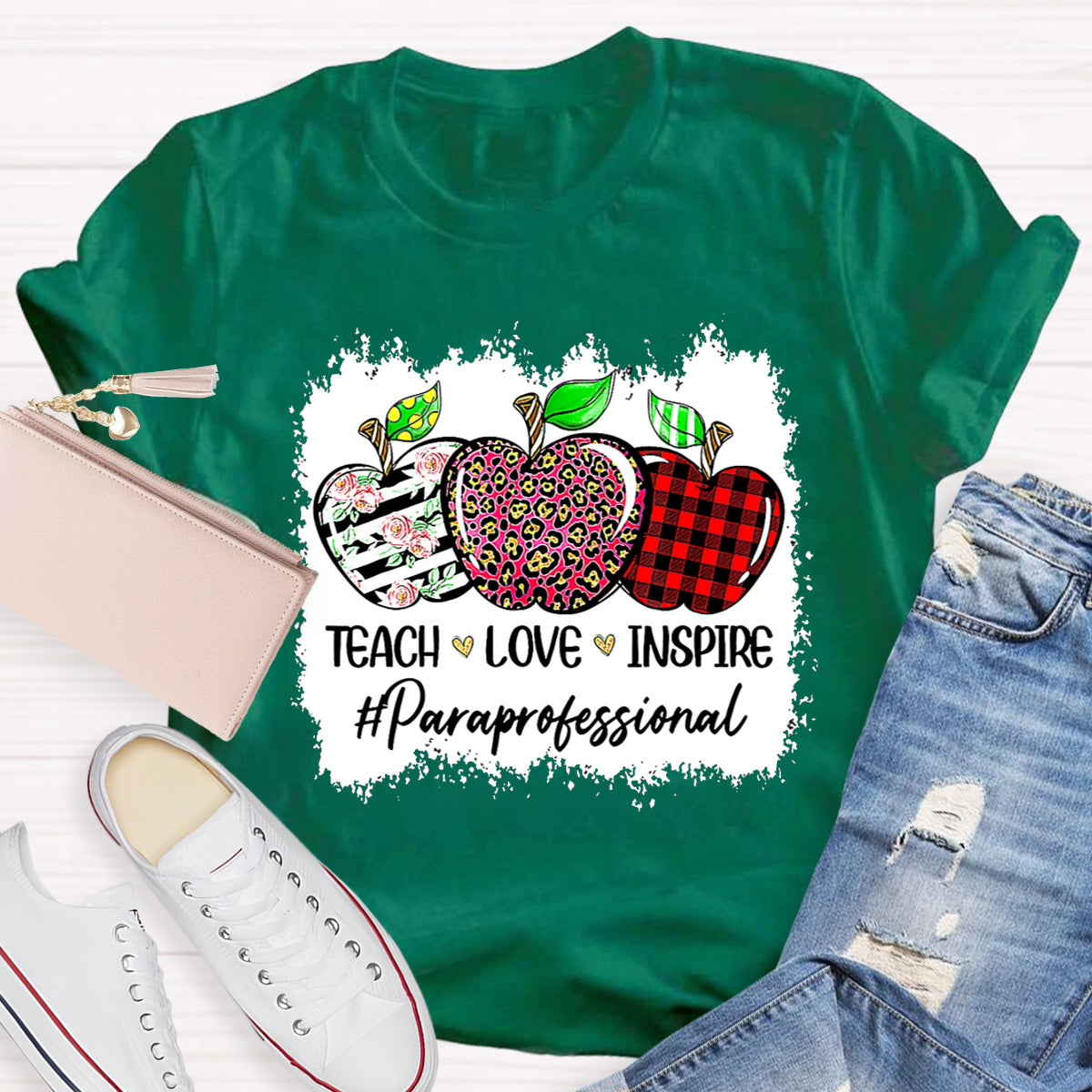 Each Love Inspire Paraprolessional Teacher T-Shirt