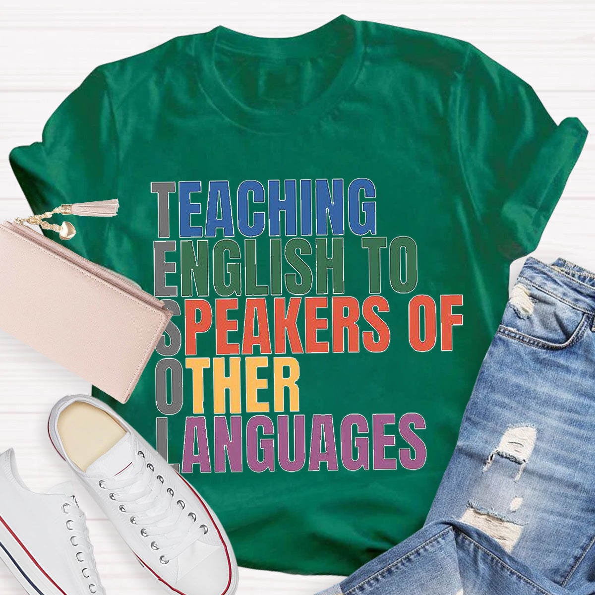 Teaching English to Speakers of Other Languages Teacher T-Shirt