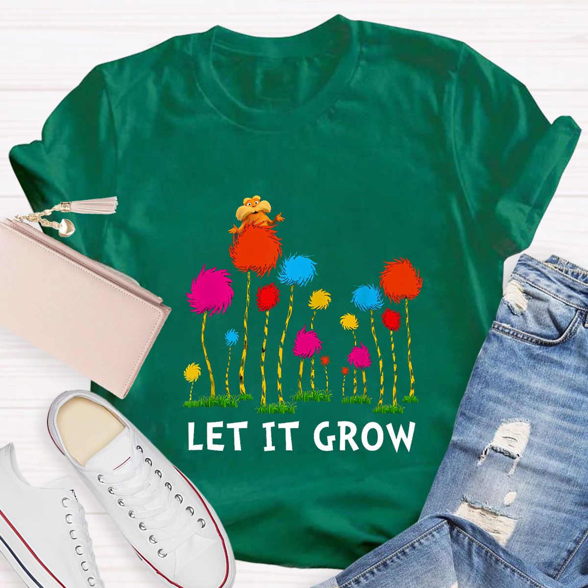 Let It Grow Teacher T-Shirt
