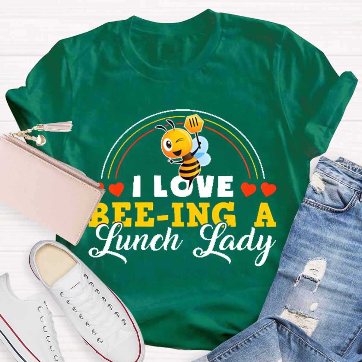 I Love Being A Lunch Lady T-Shirt