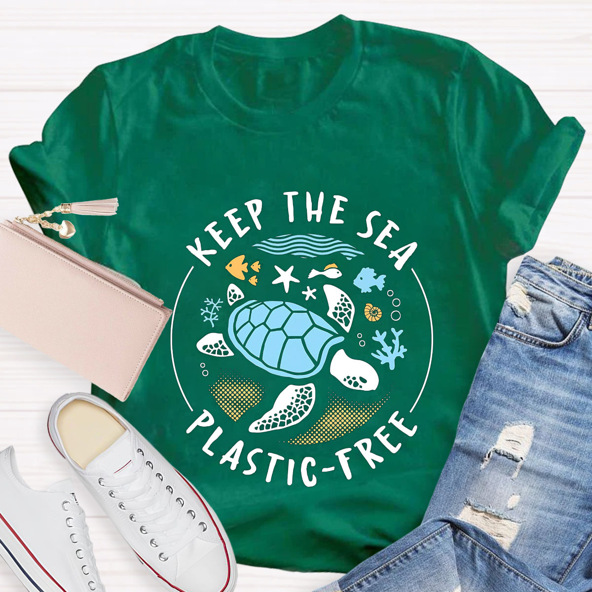 Keep The Sea Plastic Free T-Shirt