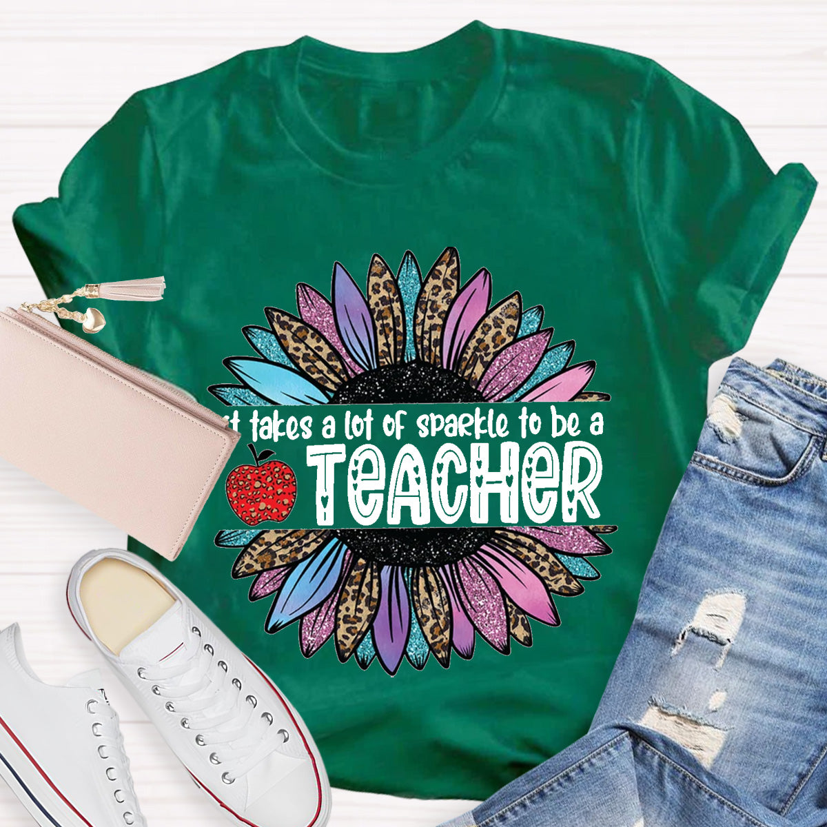 It Takes A lot Of Sparkle To Be A Teacher T-Shirt