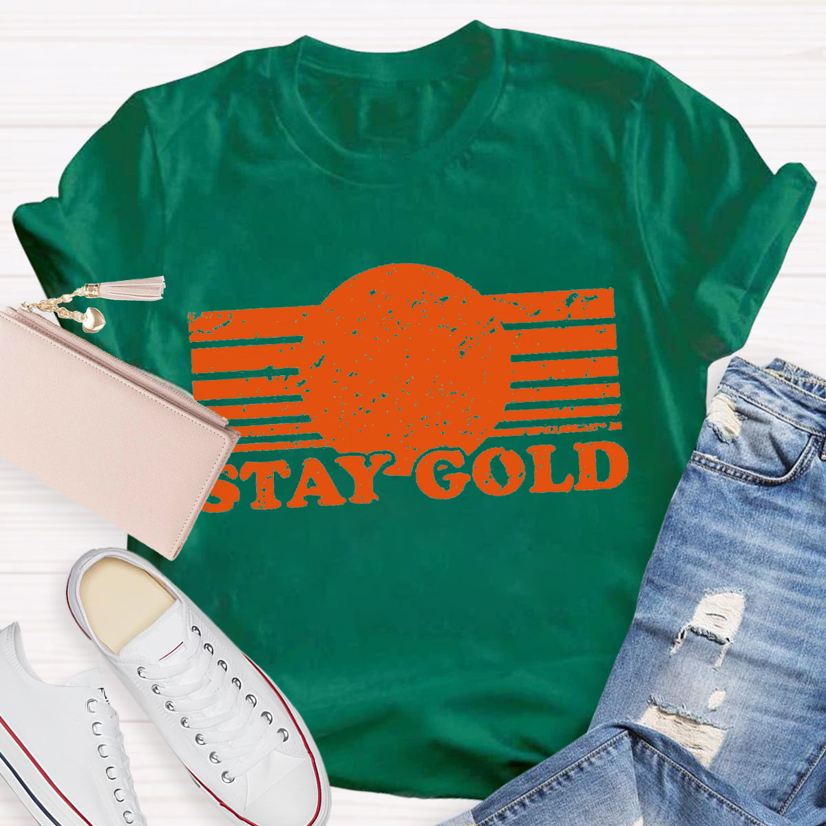 Stay Gold Teacher T-Shirt