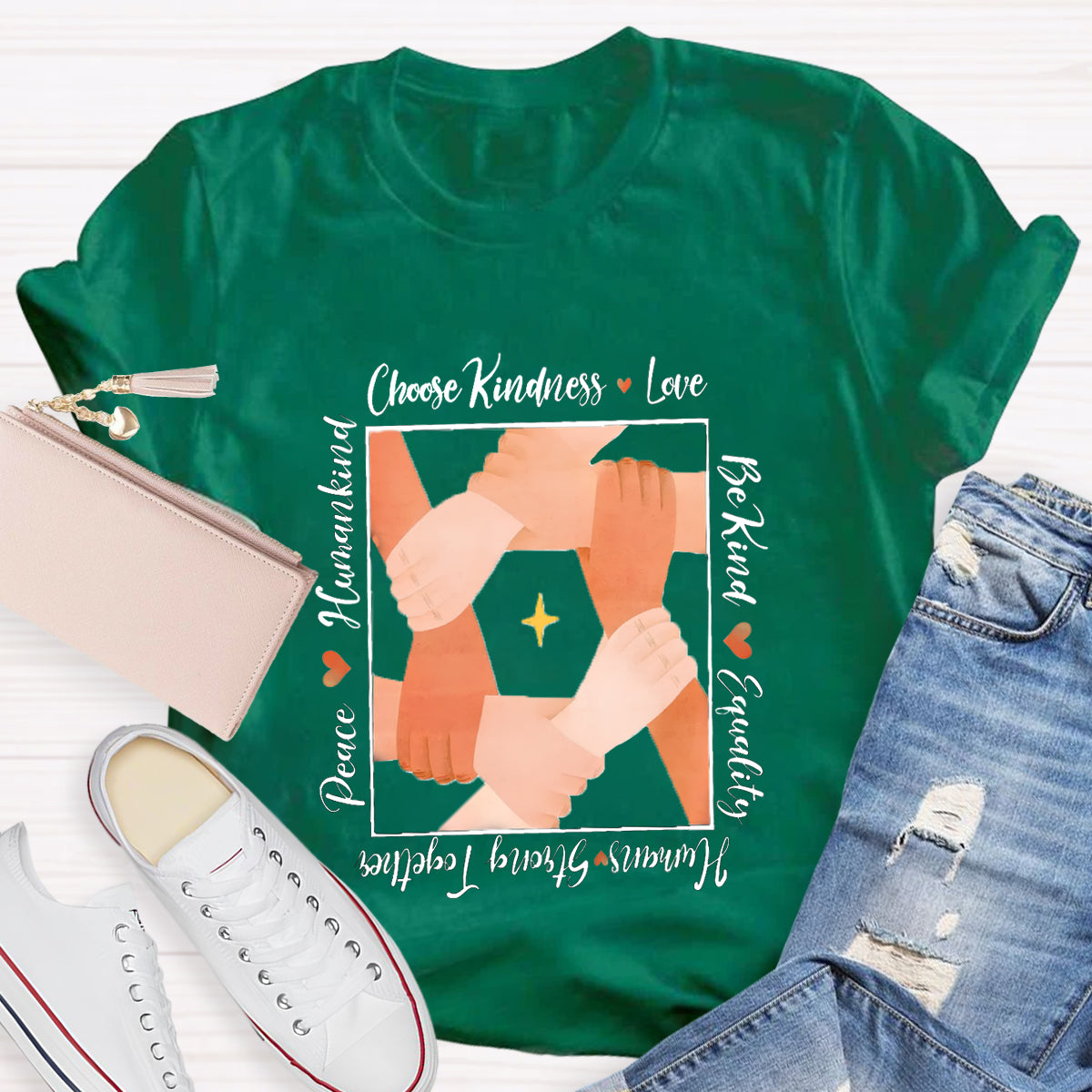 Choose Kindness Love Peace T-Shirt